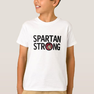 Spartan Strong. Personalisierter T - Shirt