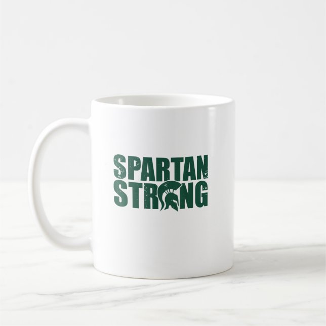 Spartan Strong, trainieren Sie im Fitnessstudio Kaffeetasse (Links)