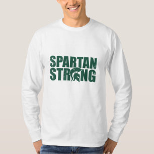 Spartan Strong, trainieren Sie im Fitnessstudio T-Shirt