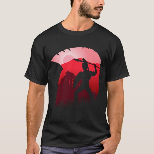 Spartan Sunset T-Shirt (Vorderseite)