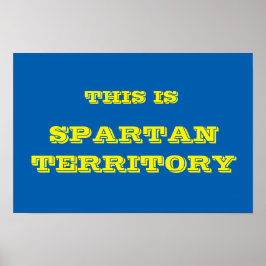 Spartan Territory Poster