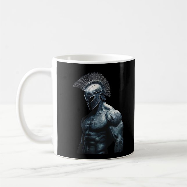 Spartan Warrior 2025 Kalender Kaffeetasse (Links)