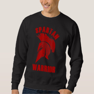 Spartan Warrior Ancient Griechenland Spartan Helme Sweatshirt