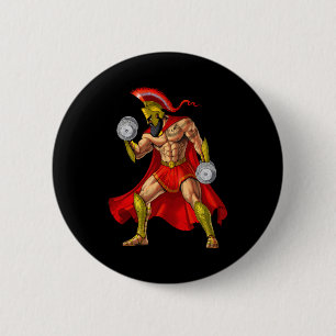 Spartan Warrior Weightlifting Button