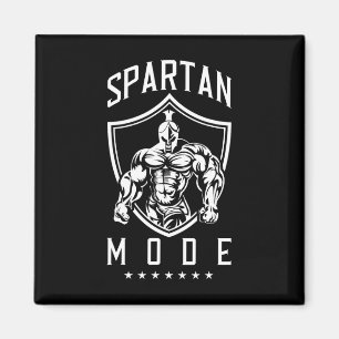 Spartan Workout Mode Fitness Gym Sparta Magnet