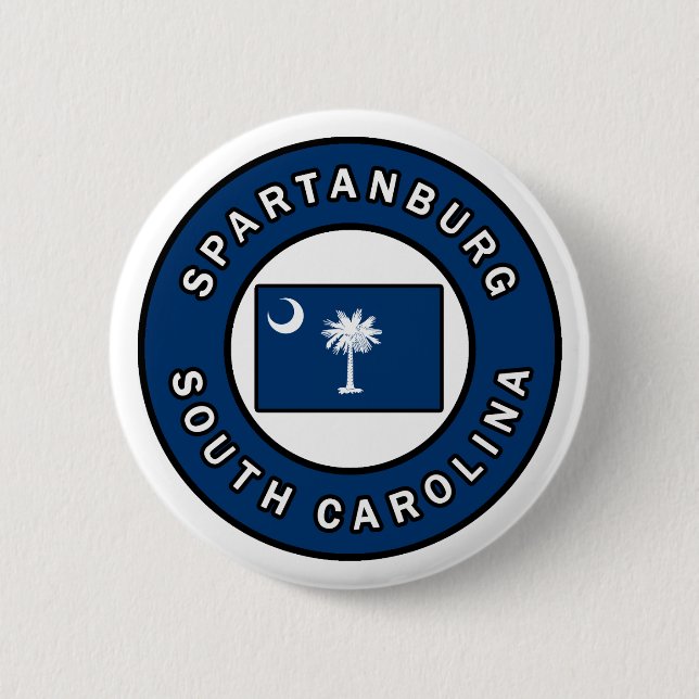 Spartanburg South Carolina Button (Vorderseite)