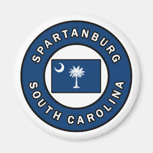 Spartanburg South Carolina Magnet