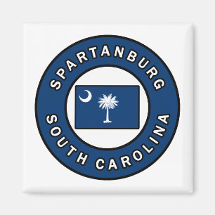 Spartanburg South Carolina Magnet