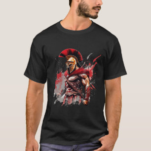Spartaner Geist: Furchtloser Krieger T-Shirt