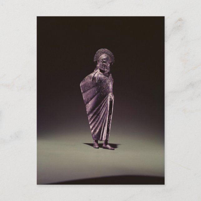 Spartaner Krieger Postkarte (Vorderseite)