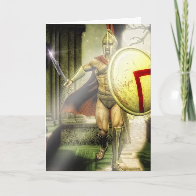 Spartaninruder Karte (Vorderseite)