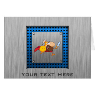 Spartanischer Gladiator; Metall-Blick