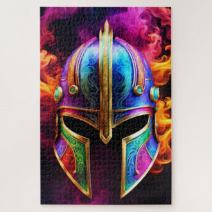 Spartanischer Helm Puzzle