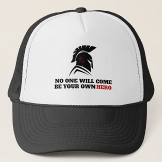 Spartanischer Krieger-Gym-Motivation Truckerkappe