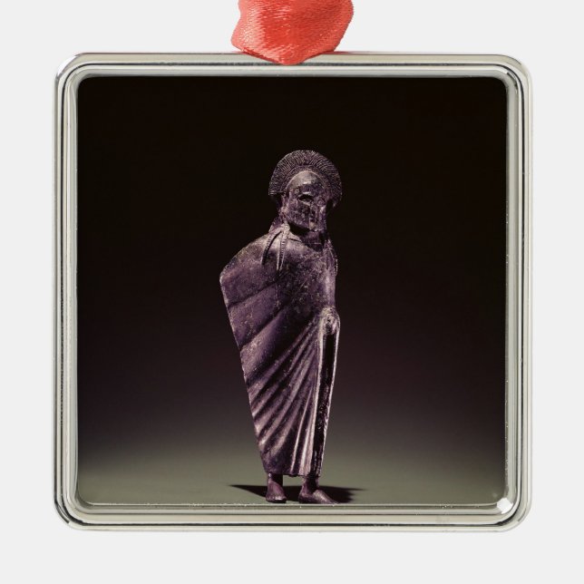 Spartanischer Krieger Ornament Aus Metall (Vorne)