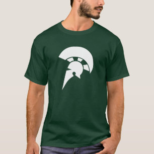 Spartanischer Piktogramm-T - Shirt
