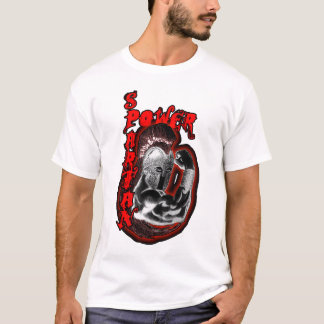 Spartanischer Power-Behälter T-Shirt