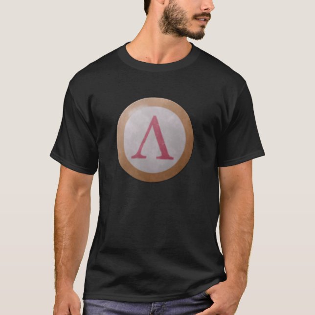 Spartanischer Schild-T - Shirt (Vorderseite)
