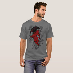 Spartanischer Sturzhelm T-Shirt