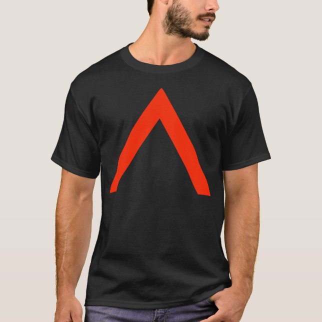 Spartanisches Symbol T-Shirt (Vorderseite)