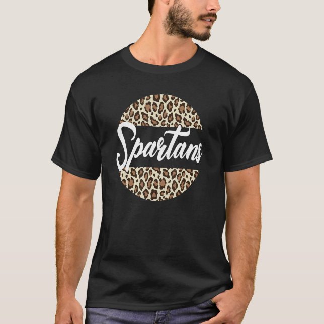 Spartans High School Mascot Sportteam Frauen SP T-Shirt (Vorderseite)