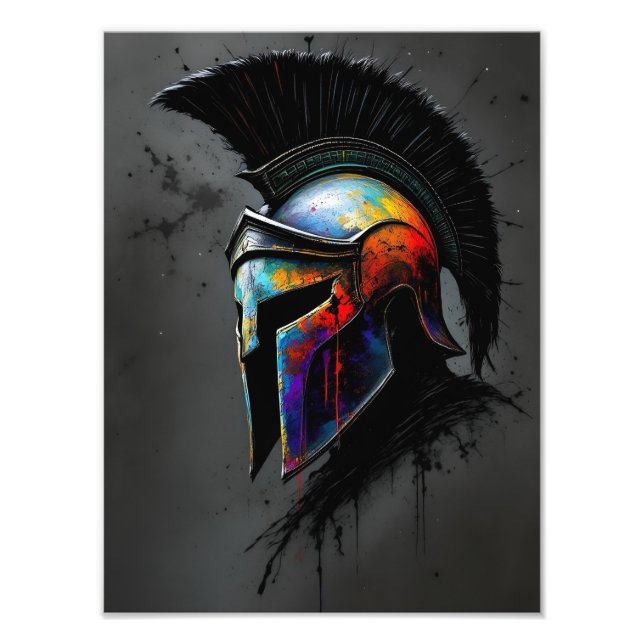 Spartans Never Die  Fotodruck (Vorne)