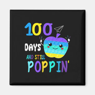 Spaß 100 Tage Schule für Fidget Popit Liebhaber Ju Magnet