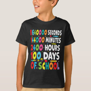 Spaß 100 Tage Schuloutfit für Mathematiklehrer Bo T-Shirt