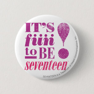 Spaß 2 B 17-Purple Button