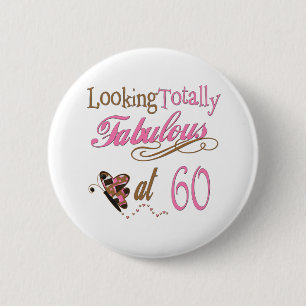 Spaß-60. Geburtstags-Geschenke Button