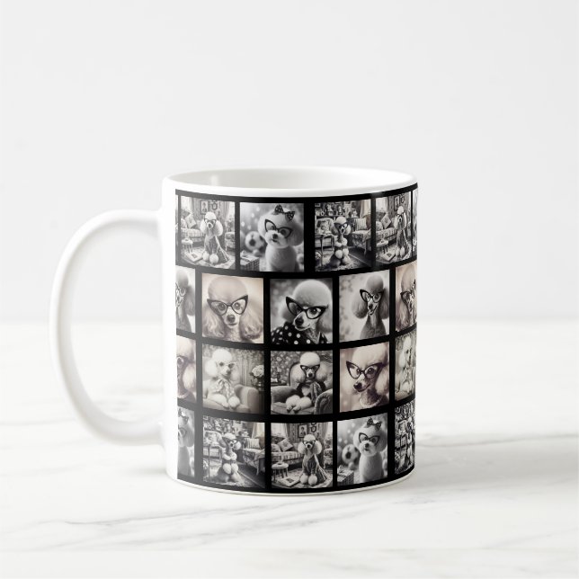 Spaß 9 Foto-Collage-Bilder Kaffeetasse (Links)