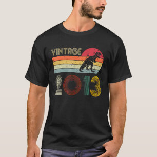 Spaß 9. Geburtstag Dinosaurier 9 Jahre Junge Kinde T-Shirt