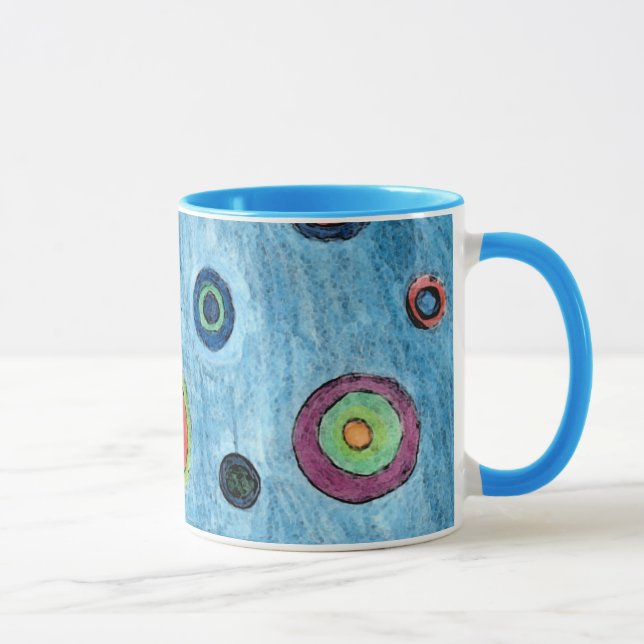 Spaß-abstrakte Tasse (Rechts)