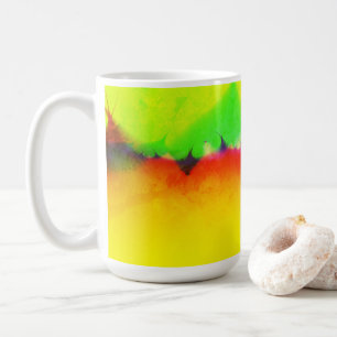 Spaß Abstraktes Fraktal Kunst und Kultur Kaffeetasse