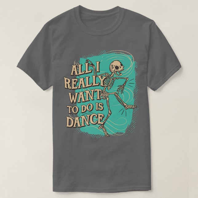 Spaß Alles, was ich wirklich gewollt habe, ist Tan T-Shirt (Design vorne)