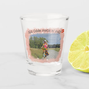Spaß als Odde, Dänemark Shot Glass! Schnapsglas