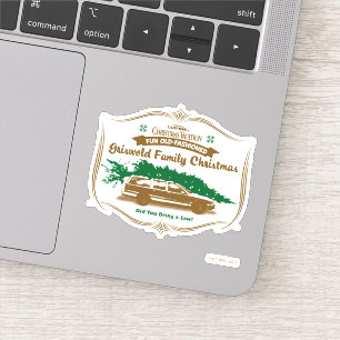 Spaß Alt-modische Griswold-Familie Weihnachten Aufkleber