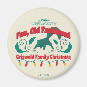 Spaß, altmodische Griswold Familie Weihnachten Magnet