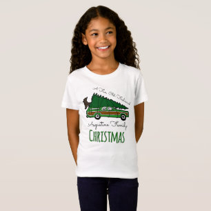 Spaß-altmodischen Weihnachtsferien T-Shirt