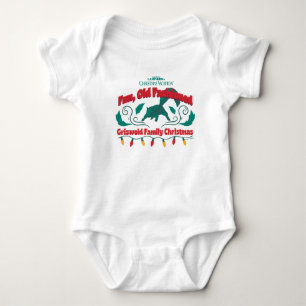 Spaß, altmodischer Griswold-Familien-Weihnachten Baby Strampler