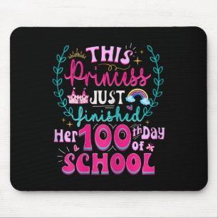 Spaß am 100. Schultag Prinzessin Niedlich Kids Gir Mousepad