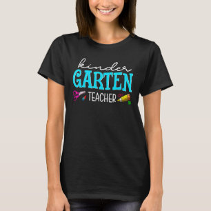 Spaß am ersten Schultag Kindergartenlehrer zurück T-Shirt