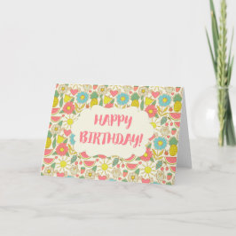 Spaß am Geburtstag der Sonne Karte