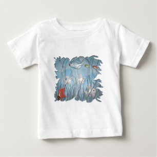 Spaß am Kalkware-Aquarell Baby T-shirt