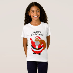Spaß am modernen Cartoon eines fröhlich schwarze T-Shirt