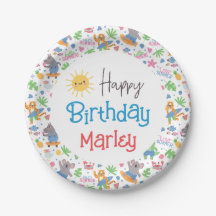 Spaß am Sonnenstrand Tierfreude zum Geburtstag