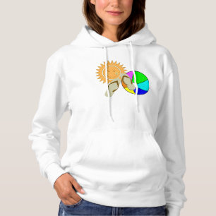Spaß am Strand Hoodie