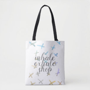Spaß Angebot Shop Tasche Aquarellkunst Design