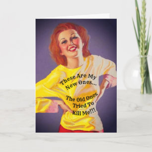 Spaß angesichts der Missgeschick-Anmerkungs-Karte Karte