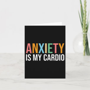 Spaß Angst ist mein Cardio Retro-Programm für psyc Karte